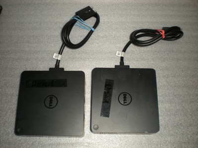 Lot Of 2 Dell Type-C Thunderbolt 3 Dock TB18DC K16A Docking Station ASIS READ