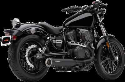 Cobra Black 4in Dished Slip On Muffler for Yamaha Bolt 950 R Spec