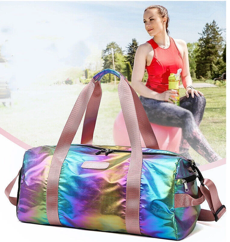 Holographic gym online bag