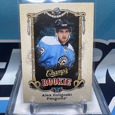 2008-09 UD Champ's #140, ALEX GOLIGOSKI SP RC ???Rookie Card. rookie card picture