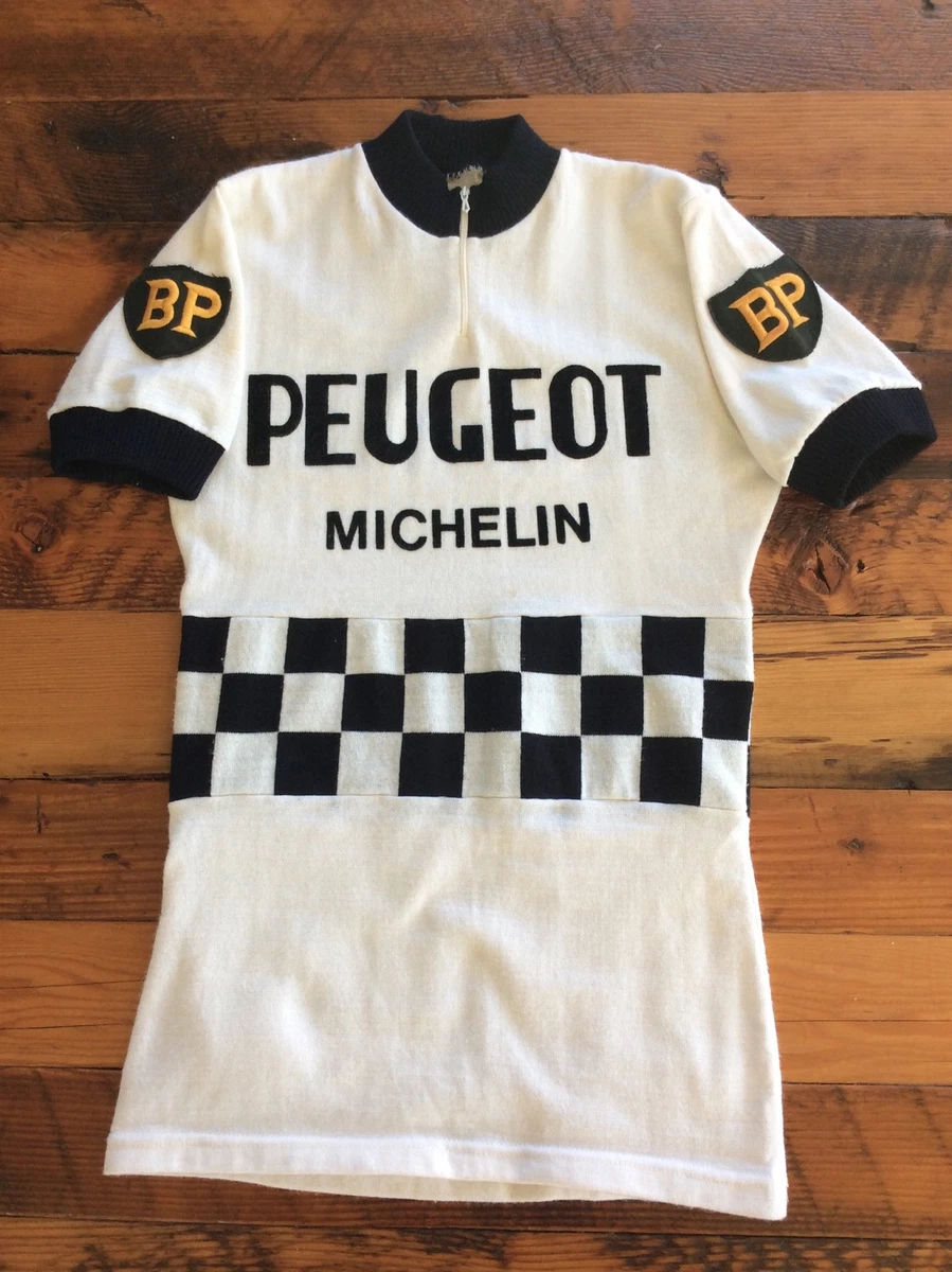 Retro peugeot sale cycling jersey