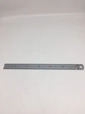 Shinwa 300 mm Metric Rigid Zero Glare Machinist Rule mm and .5mm markings 101C