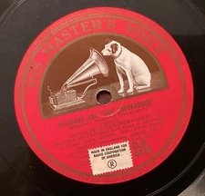 Margarete Teschemacher, Marcel Wittrisch – 78 rpm HMV DB4416: Trovatore-Miserere