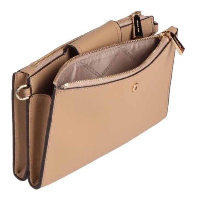 Michael Kors Ruby Small Double Zip Gold Hardware … - image 5