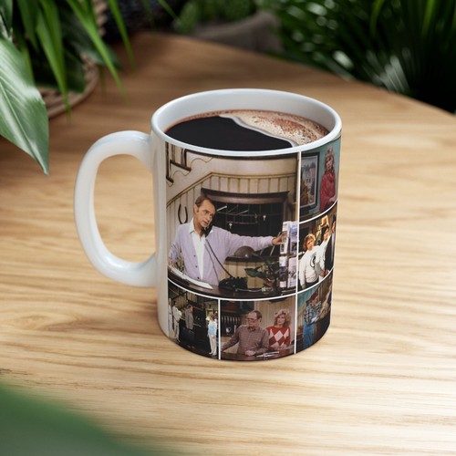 Newhart Coffee Mug, Vintage TV Show Ceramic Cup, Unique Retro Gift, - Picture 7 of 9