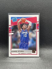 2020-21 Donruss Rated Rookie #217 Daniel Oturu Clippers Base RC