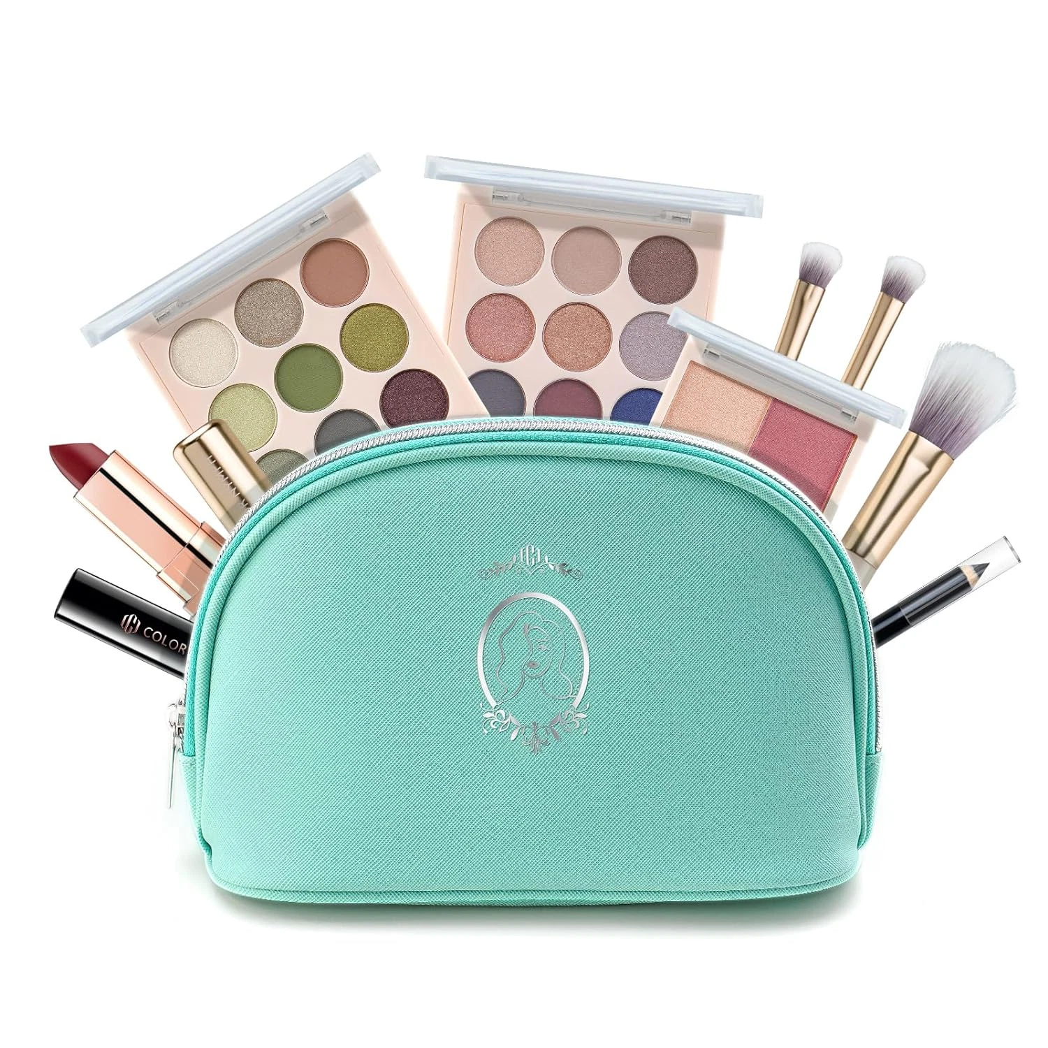 Kit maquillaje todo en uno, 14 productos, para principiantes