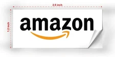 50 Amazon Label Stickers for Postage Mailing Boxes, Packaging or Envelops