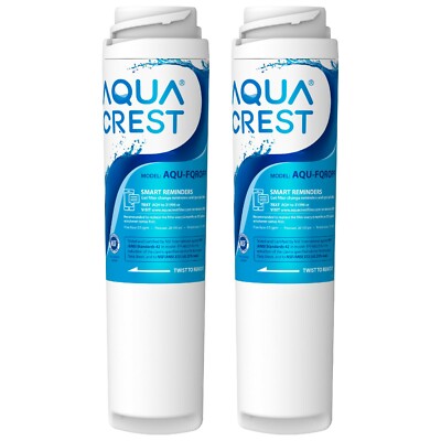 AQUA CREST Under Sink Water Filter, Replacement for GE  FQROPF, FQSLF, 2 Pack