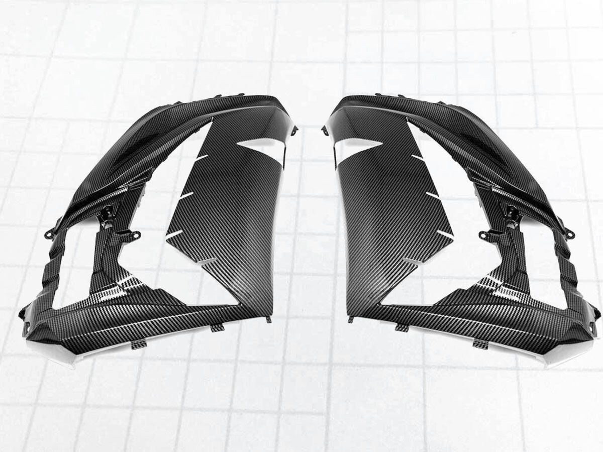 Carbon Fiber Side Frame Turn Signal Fairing For Kawasaki NINJA ZX