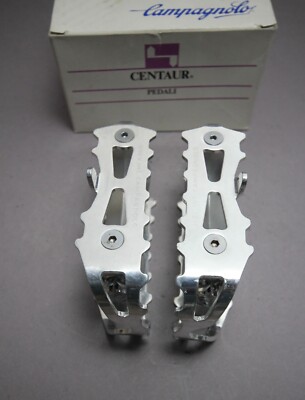 Pédales Campagnolo Centaur SM Q640 – Argent, Pour VTT/VTC, Occasion Très Bon état