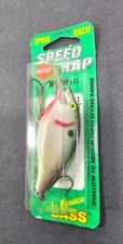 Pre-Rapala Luhr Jensen 1/4oz Speed Trap Vint. NIB Thin Bill-TN Shad Crystal 2004