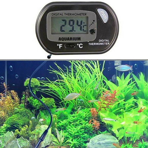 LCD Digital Fish Tank Reptile Aquarium Water Meter Thermometer Temperature - Picture 7 of 11