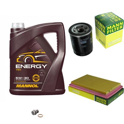 MANN Inspektionspaket 5 L MANNOL Energy 5W-30 für Hyundai Atos 1.1 MX