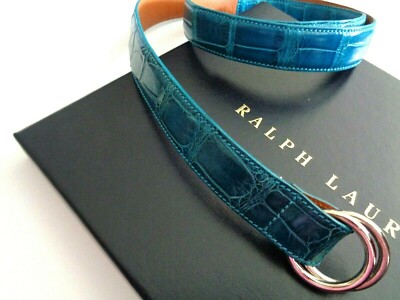 【Mr.Yo様】Ralph Lauren パープルレーベル　アリゲーターベルト Mr.Yo様】Ralph Lauren パープルレーベル アリゲーターベルト - メルカリ