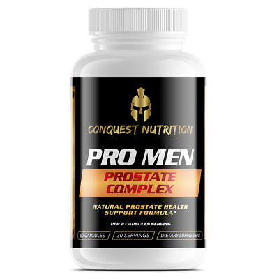 Conquest Nutrition Pro Men Prostate Complex - 60 Veggie Capsules