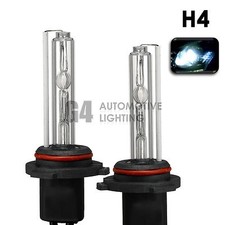 2x New Hid Xenon H4 9003 Headlight Hid Bulbs Ac 35w 6000k Crystal White 2x New Hid Xenon H4 9003 Headlight Hid Bulbs Ac 35w 6000k Crystal White