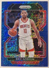 2021-22 Prizm Eric Gordon #169 FOTL Blue Shimmer 16/30 Houston Rockets SSP