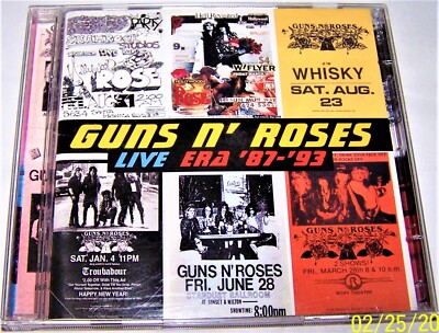 Guns N Roses *Live Era 87-93 *2xCD *Geffen *0694905142 *D232426