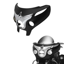 Front Outer Fairing & Headlight Bezel Trim Fit For Indian Roadmaster Chieftain