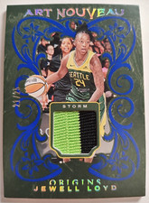 2024 Origins WNBA Jewell Loyd Art Nouveau Blue /25