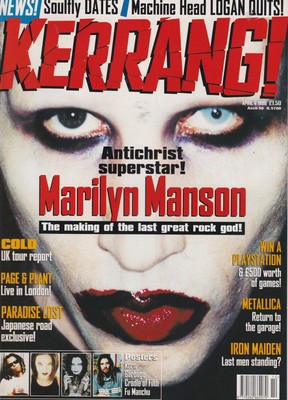 Kerrang!#693 Apr 1998-M.Manson-Cold-I.Maiden-Paradise Lost-Metallica-Type O Neg+