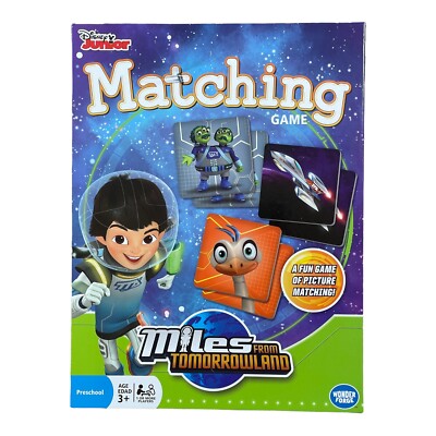 Disney Junior Matching Game Miles From Tomorrowland Preschool Wonder Forge, 3&up