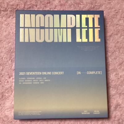 SEVENTEEN INCOMPLETE 2021 SEVENTEEN Online Concert DVD 3 SEVENTEEN INCOMPLETE 2021 SEVENTEEN Online Concert DVD 3
