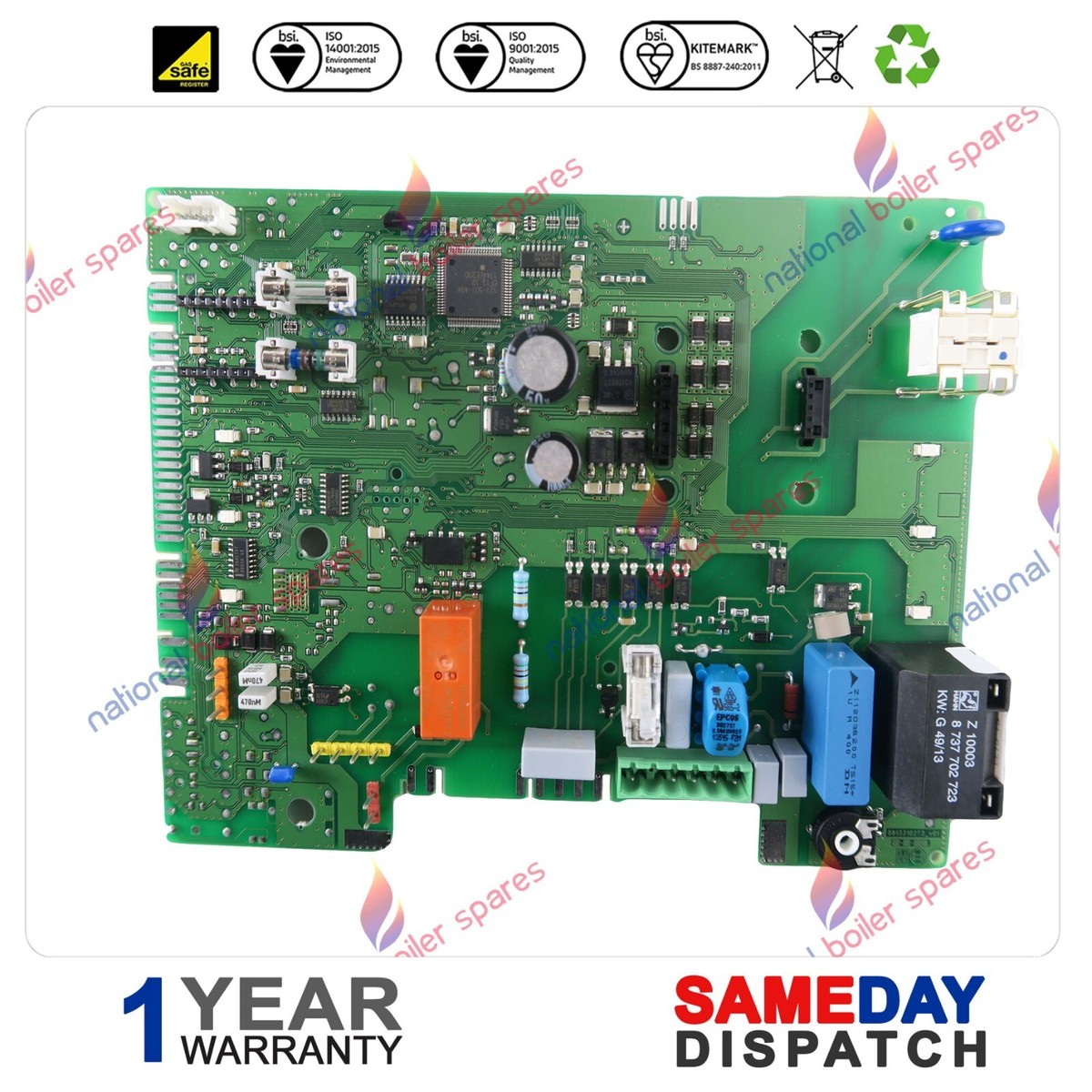 WORCESTER GREENSTAR 30CDI CONVENTIONAL F PCB 87483006450