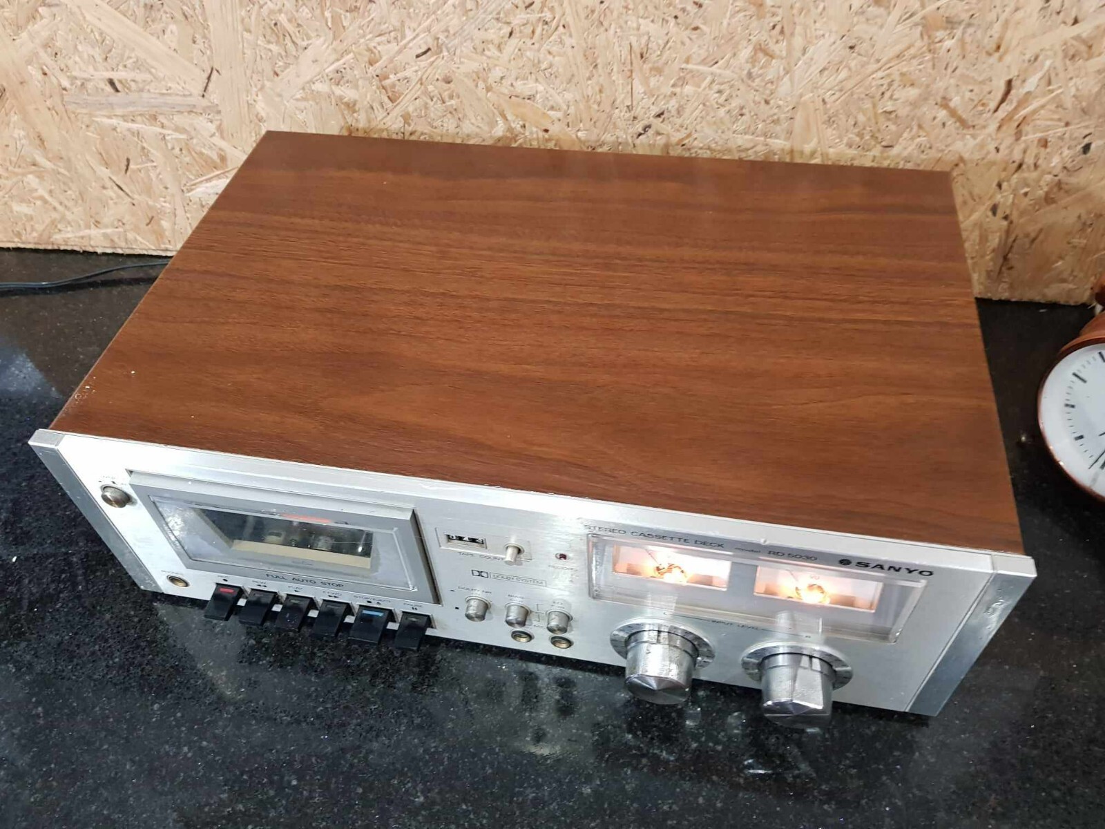 Sanyo RD5030 Stereo Cassette Deck Tape Player HIFI Dolby Analog