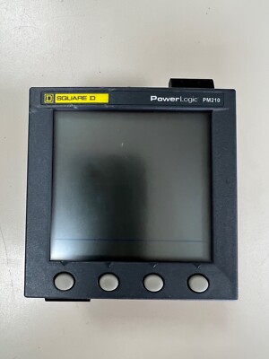 Square D PowerLogic PM210 Power Meter Modbus RS485 with Retainer Clips