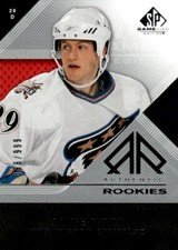 2007-08 SP Game Used Jamie Hunt Rookie /999 Washington Capitals #102