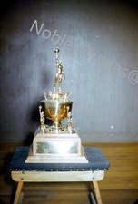 1953 Naval Air Station Basketball Trophy Port Lyautey Kodachrome 35mm Slide