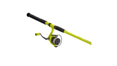 ProFISHiency 7Ft Big Fish Flash Spinning Combo ~ Yellow ~ BFC7FLASHSPIN ~ 2 pc