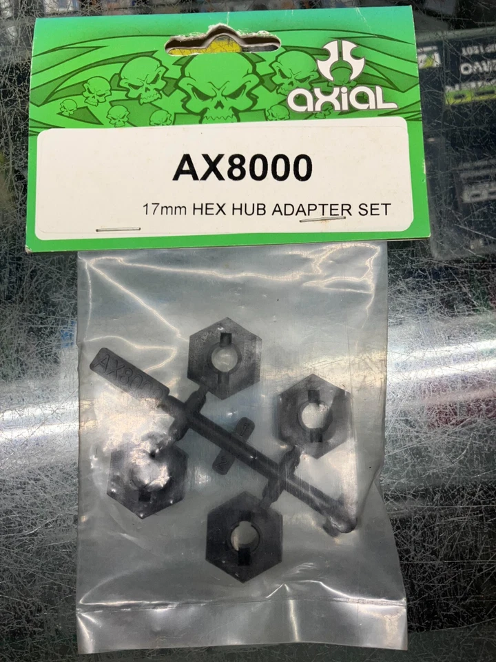 AX8034 AXIAL BLACK DISH WHEEL 55 X 56 MM 17 mm Hex Hub & AX8000 17 mm Hex Hub - Image 3 of 3