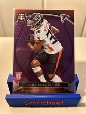 2024 Panini Totally Certified - Rookies Jase McClellan #135 Mirror Purple (RC)