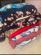 12 piece Women's Clothing Bundle - size 10/12 uk Mixed Colours & Patterned