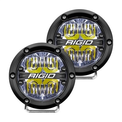 Rigid Industries 36117 360-Series 4'' Drive LED Light White Backlight Pair