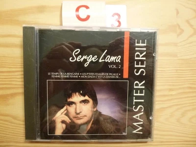 CD : Master Sèrie vol 2 - SERGE LAMA / 16 TiTres / T B E - Photo 1/3