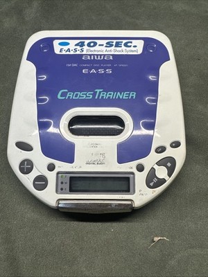 Aiwa Cross Trainer E.A.S.S Portable Compact Disc Player Model XP-SP1000 Working