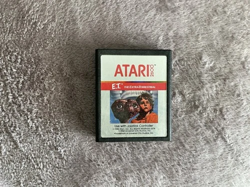 Et The Extra-Terrestrial 1982 (Atari 2600 Cartridge) Untested