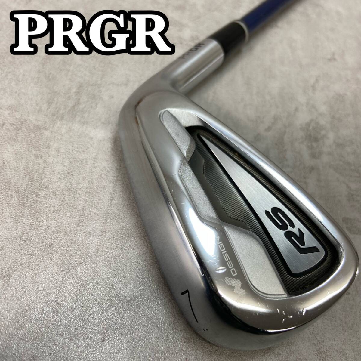 PRGR Pro Gear RS 7 Iron Carbon SR 37 Inch D 0 Approx. 385g