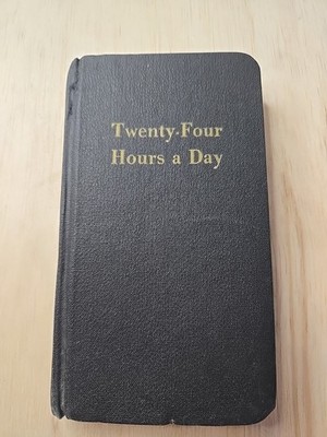 Twenty Four Hours A Day Hazelden Hardcover Book Early Printing Undated