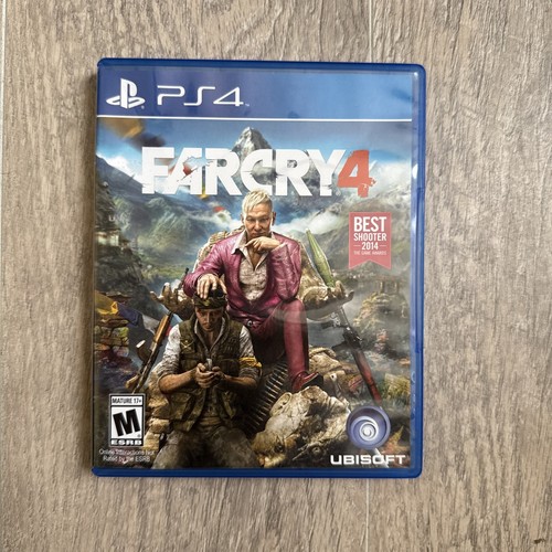 Far Cry 4 PS4 Sony PlayStation 4 2014 Complete Tested ESRB USA