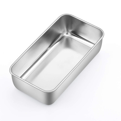 Loaf Pan Set, 9-inch Bread Pans, Stainless Steel Loaf Toast Baking Pans For B...