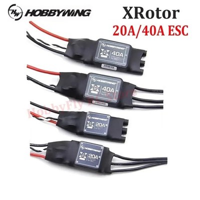 Hobbywing Xrotor 20A 40A Brushless Regler 2-6S No BEC High Refresh Xrotor Speed Con