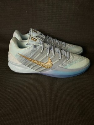 Nike Sabrina 3 Glacier Blue Gold Womens 11.5/Men's Size 10 HF2881