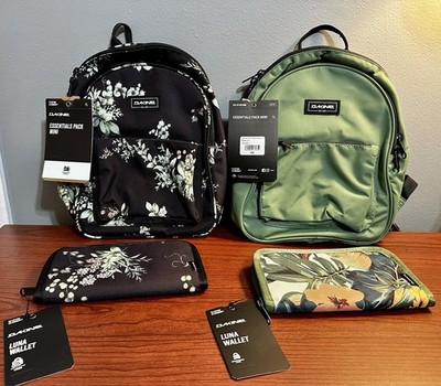 DAKINE- 7 Liter Backpacks with Matching Wallets