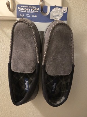 Men's Wembley Superior Comfort Memory Foam Indoor/Outdoor Slippers Size M 8-9