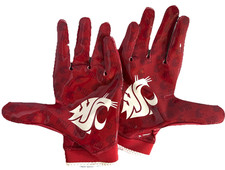 Nike Superbad 6.0 Washington State University Team Issue Football Gloves XL New